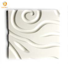MDF Eco-Friendly Wall Covering Board Interior Decoration Material Grade a Fire Resistance Soundproof Painting Surface Sculpture Acoustic Wall Panel